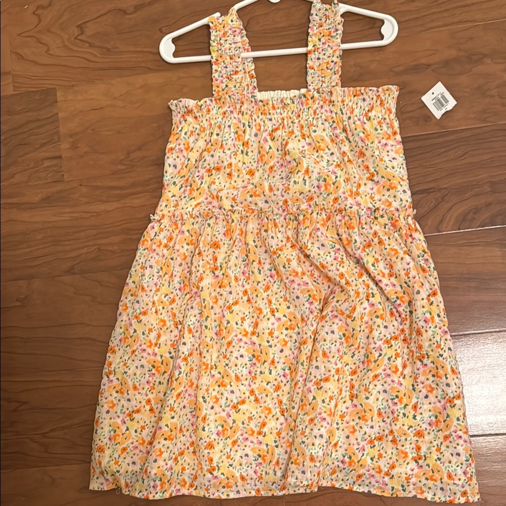 Floral smocked dress